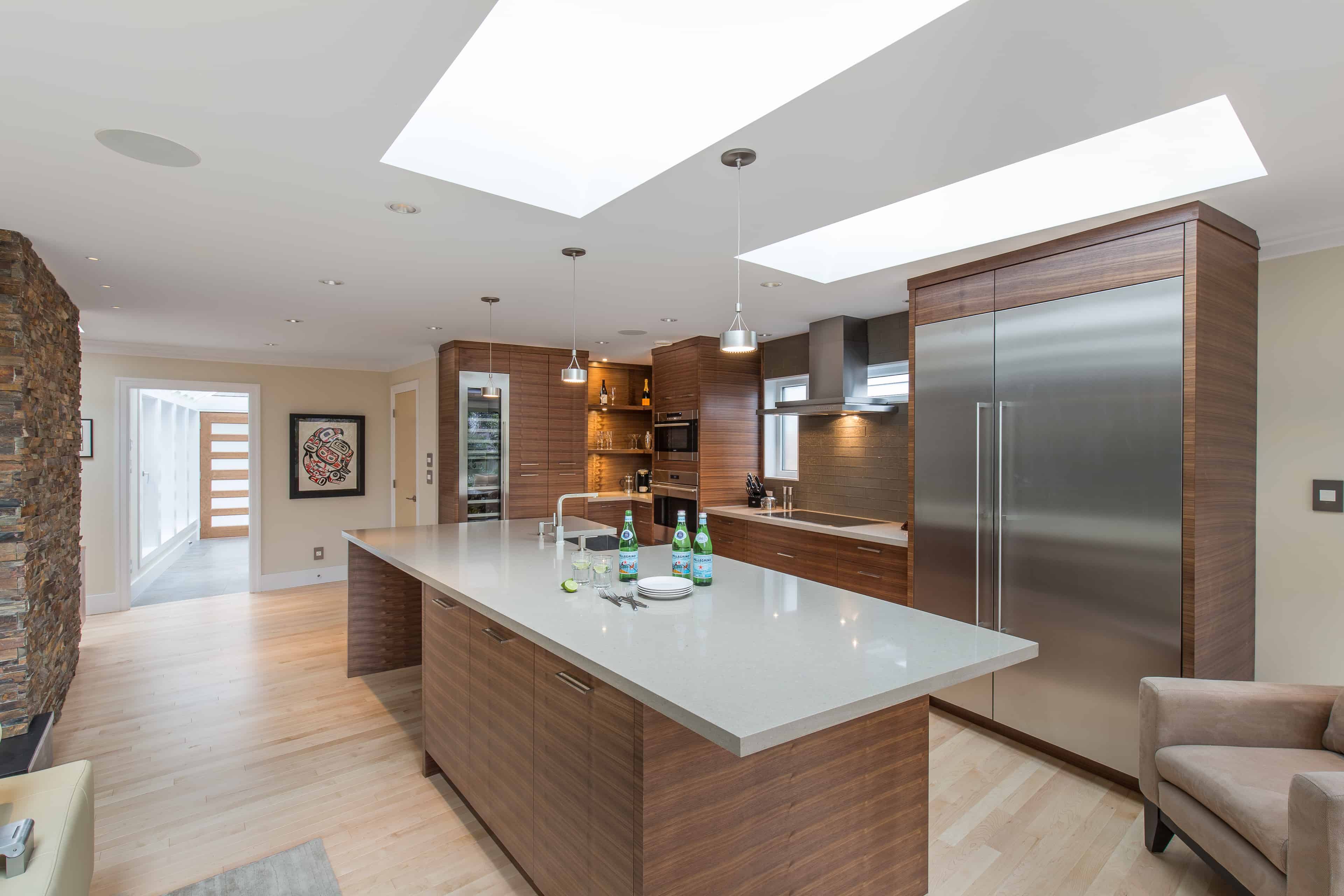 Sasen Renovations modern kitchen addition